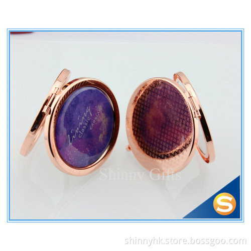 Rose Gold Design Promotional Gift Cosmetic Mirror Pocket Mirror Decorative Mirror